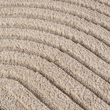 Covor rotund Art boho V2 Bej 120x120 cm