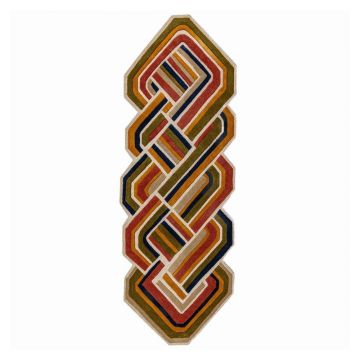 Covor tip traversÄÈesut manual din lÃ¢nÄ80x300 cm Lattice Shaped âFlair Rugs ieftin