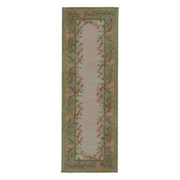 Covor tip traversÄÈu009Besut manual din lÃ¢nÄ80x300 cm Verona Floral âu0080Flair Rugs