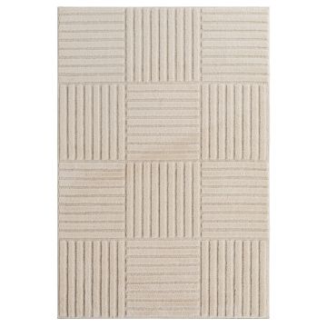 Covor traversa Art boho V3 Crem 60x110 cm