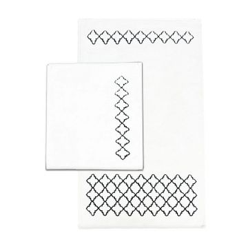 Covorașe de baie crem 2 buc. 60x100 cm Luxury – Foutastic