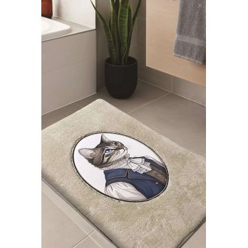 Covoras de baie, L'essentiel Maison, Modcat, 60x100 cm, Piatra