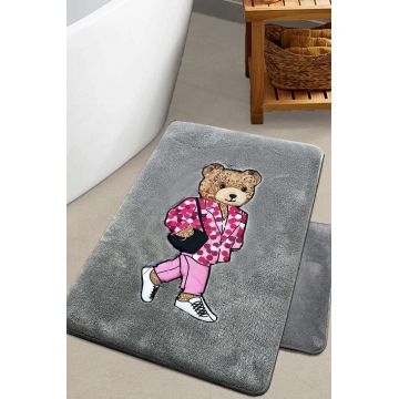 Set covorase de baie, L'essentiel Maison, Boss Bear, Fumuriu