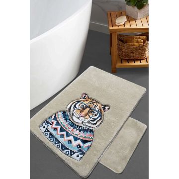 Set covorase de baie, L'essentiel Maison, Logwe, Piatra