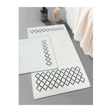 Set covorase de baie, L'essentiel Maison, Luxury, Negru