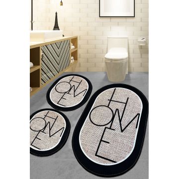 Set covorase de baie, L'essentiel Maison, Mohe, Multicolor