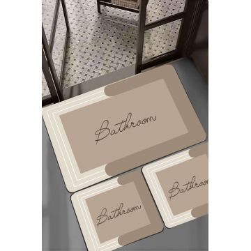 Set covorase de baie, L'essentiel Maison, Nakoe, Multicolor