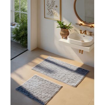 Set covorase de baie, L'essentiel Maison, Rabbit, Antracit