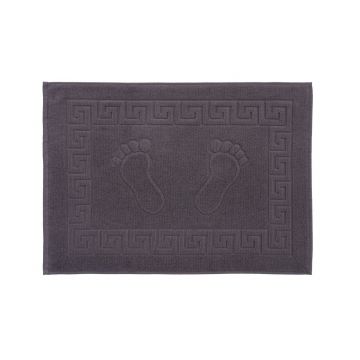 Set covorase de baie, L'essentiel Maison, Scopa, Gri inchis