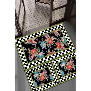 Set covorase de baie, L'essentiel Maison, Seomra, Multicolor