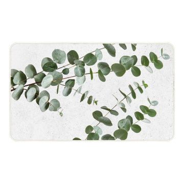Covor alb/verde 45x75 cm Stevia – douceur d'intérieur