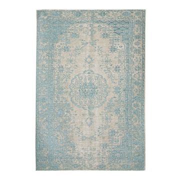 Covor albastru deschis din chenille 155x230 cm Rexa – Bizzotto