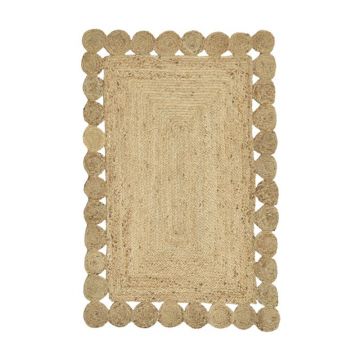 Covor Bej Boho Natural 120x80x1 cm
