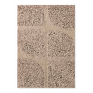 Covor bej țesut manual 200x300 cm Lambeth Jasper – Ted Baker