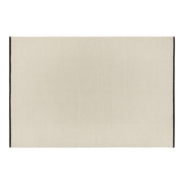 Covor bej țesut manual din lână 170x240 cm Mavi – noo.ma