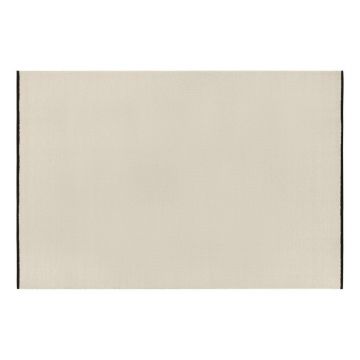 Covor bej țesut manual din lână 200x300 cm Mavi – noo.ma