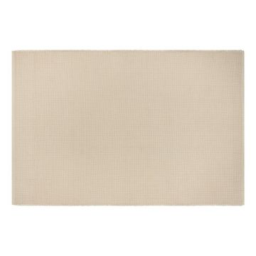 Covor bej țesut manual din lână 200x300 cm Talo – noo.ma