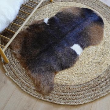 Covor din Piele de Capra, Tricolor - Default Title