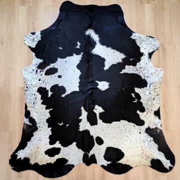 Covor din Piele de Vaca - Negru & Alb (260cm x 230cm) - Default Title