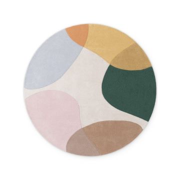 Covor țesut manual rotund din lână ø 200 cm Hackney Clarissa – Ted Baker