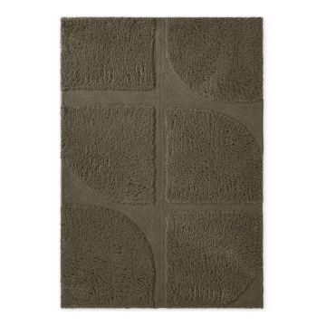 Covor kaki țesut manual 80x150 cm Lambeth Jasper – Ted Baker