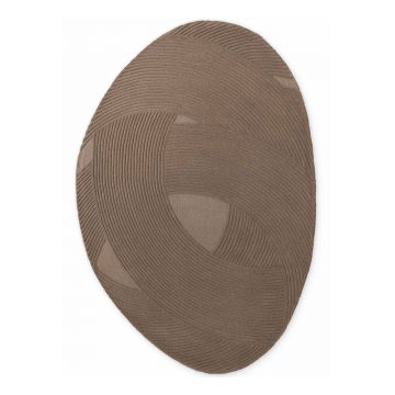 Covor maro din lână 160x230 cm Kensington Victoria – Ted Baker