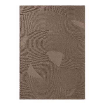 Covor maro din lână 200x300 cm Kensington Victoria – Ted Baker