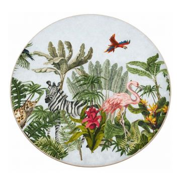 Covor pentru copii lavabil ø100 cm Jungle – Mila Home