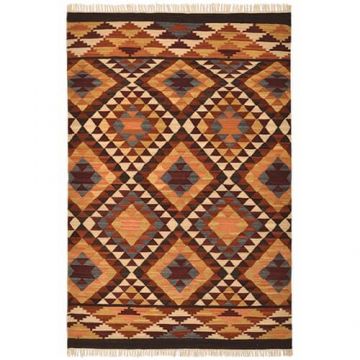 Covor Traditional din Lana - Kilim Alwar - 120 x 180 cm