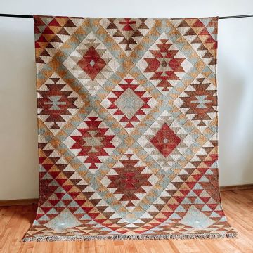Covor Traditional din Lana - Kilim Kazak - 150 x 240 cm