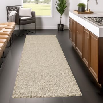 Covor traversa Ayyildiz Loom Bej, 80 X 250 cm la reducere