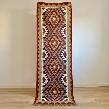 Covor Traversa din Lana - Kilim Khiva - 75 x 240 cm