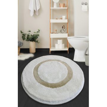 Covoraș de baie acrilic, L'essentiel Maison, Quadrato, Piatra