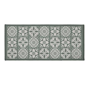 Covoraș de baie verde din material textil 50x120 cm Constantine – douceur d'intérieur