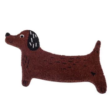 Covoraș de intrare din fibre de nucă de cocos 40x60 cm Dog – Dakls