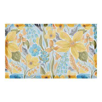Covoraș de intrare din PVC 40x70 cm Flowers – Artsy Doormats