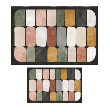 Covorașe de baie 2 buc. 60x100 cm – Foutastic