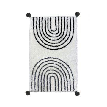 Covoras de baie, L'essentiel Maison, Clara, 60x100 cm, Ecru