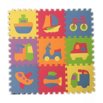 Covoras puzzle din spuma 9 piese