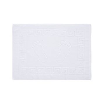 Set covorase de baie 2 piese, L'essentiel Maison, Scopa, Alb