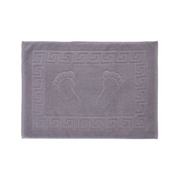 Set covorase de baie 2 piese, L'essentiel Maison, Scopa, Gri