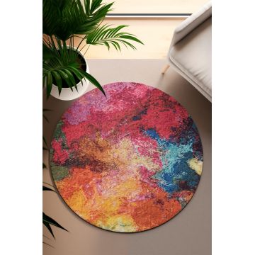 Covor (120 cm), CT-2471 Y, Multicolor