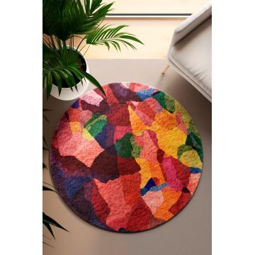 Covor (120 cm), DA-2069 Y, Multicolor