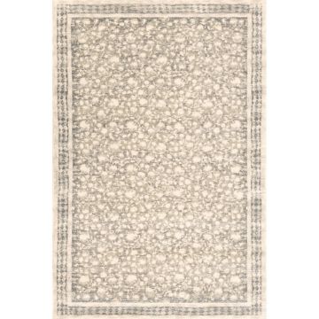 Covor bej din lână 133x190 cm Agnus Granny – Agnella