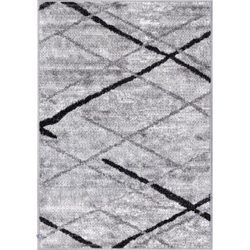 Covor Dreptunghiular, 160 x 230 cm, Gri, Cappuccino 16430/168