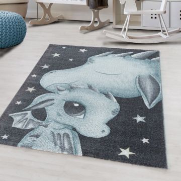 Covor Funny Albastru V4 200x290 cm