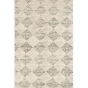 Covor gri/bej din lână 200x300 cm Agnus – Agnella