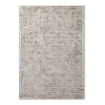 Covor gri țesut manual din viscoză 120x180 cm Noemi – Vikosa ieftin
