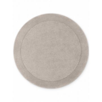 Covor gri țesut manual rotund din amestesc de lână ø 200 cm Kivi – Villeroy&Boch