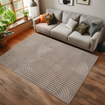 Covor Helix Bej V1, 160x230 cm